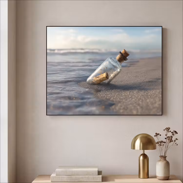 Art Frame - Glazenfles - Post - Zee - Zand — 5