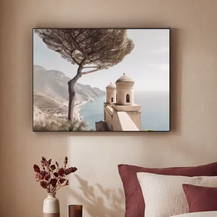 Art Frame - Kust - Klif - Boom - Gebouw — 3