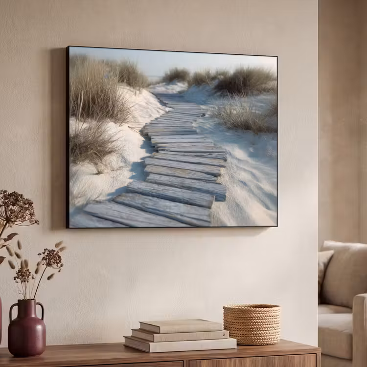 Art Frame - Pad - Planken - Duinen - Gras — 7