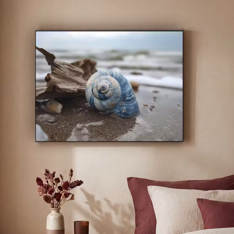 Art Frame - Schelp - Strand - Blauw - Zee — 3