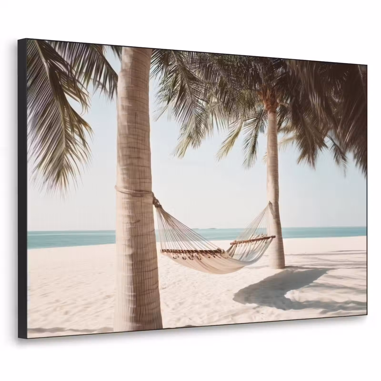 Art Frame - Hangmat - Palmbomen - Strand - Zee — 1
