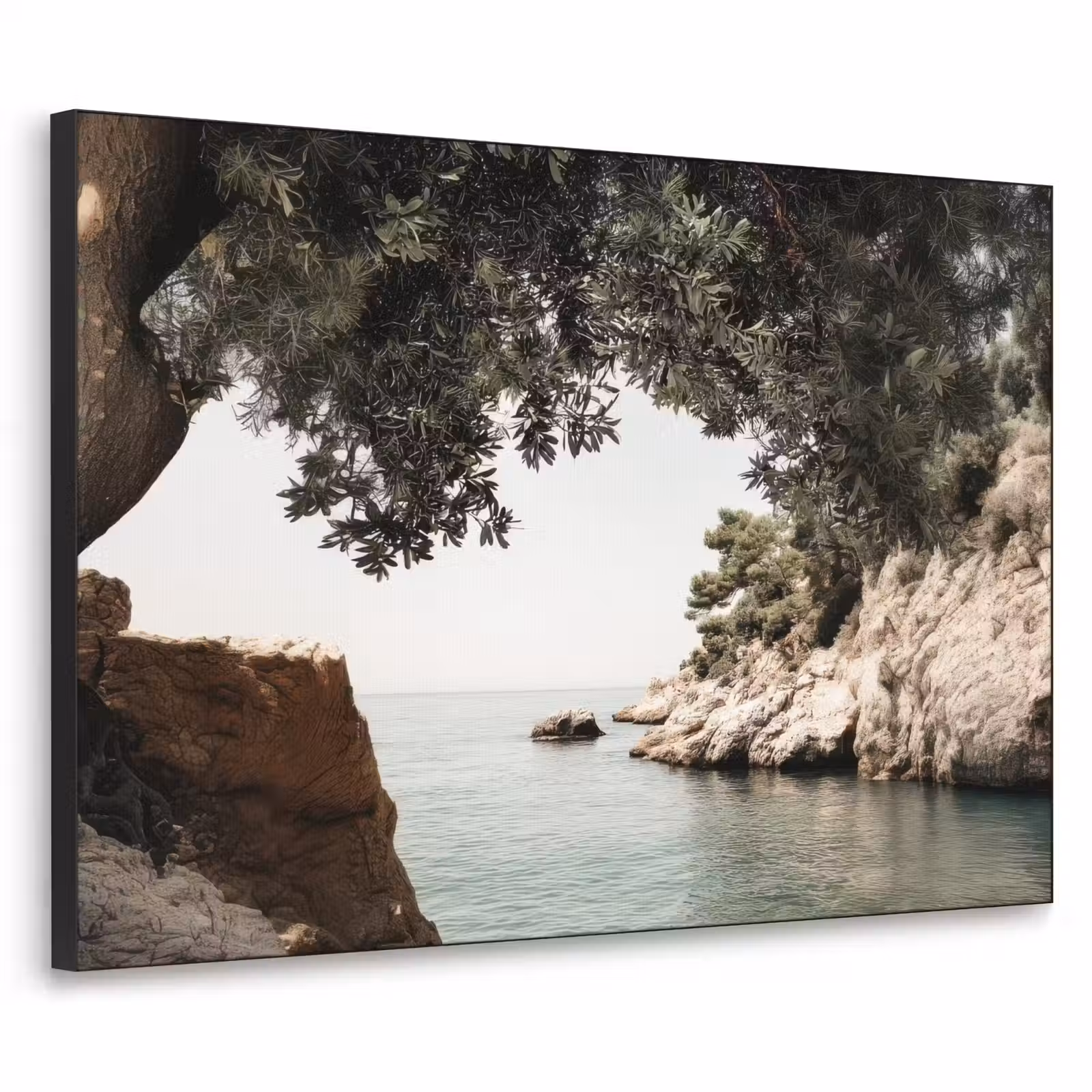 Art Frame - Rotsen - Zee - Boom - Groen — 1