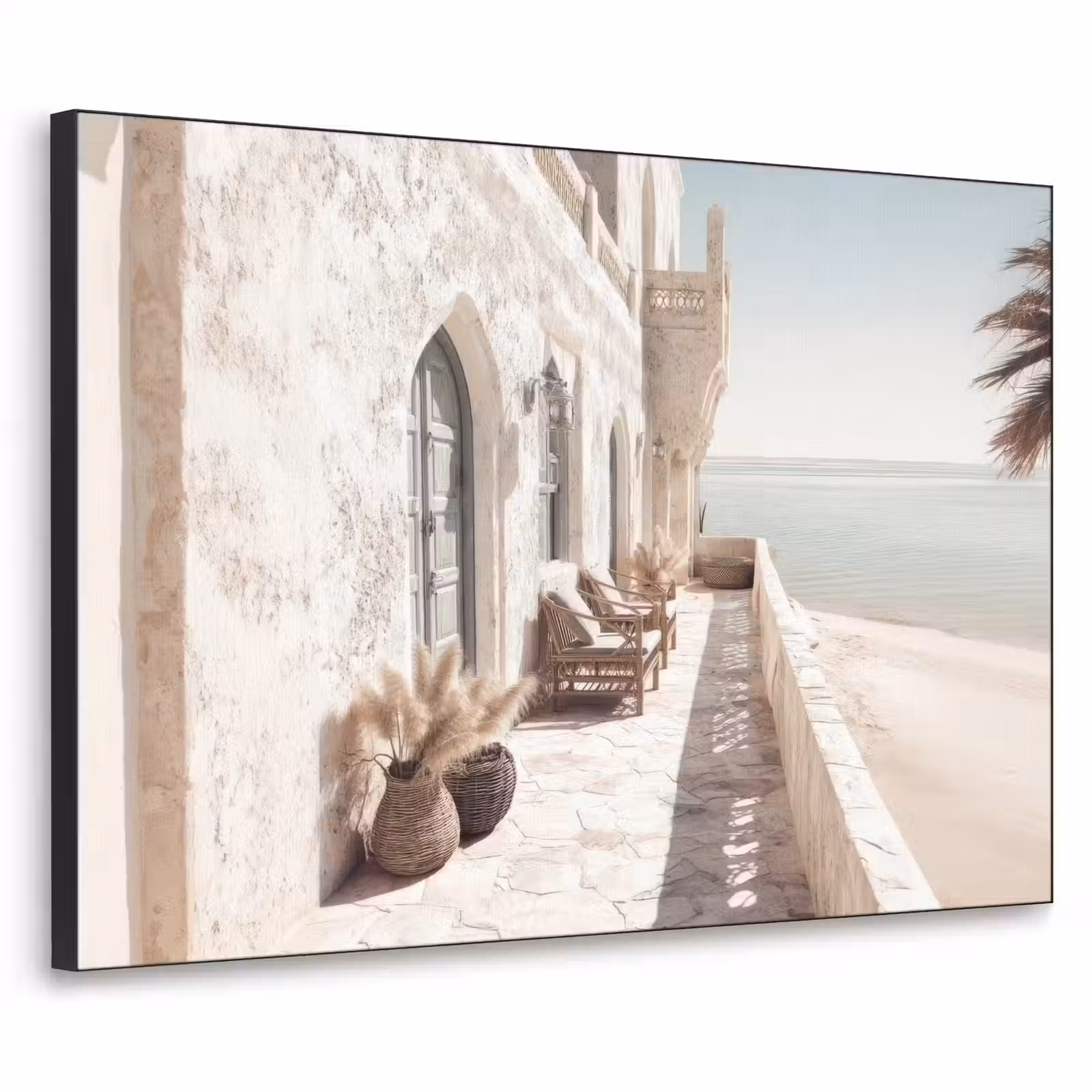 Art Frame - Terras - Stoelen - Strand - Beige — 1