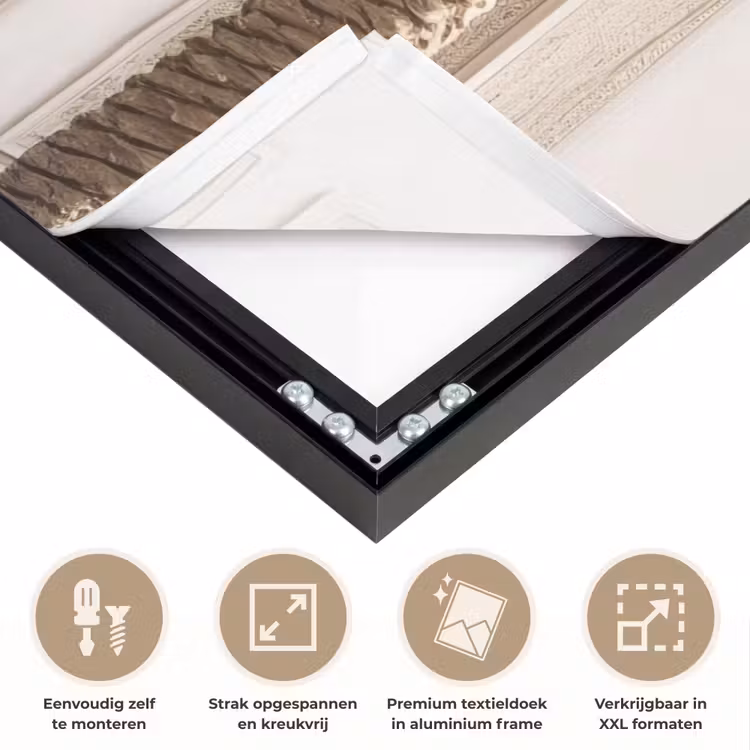 Art Frame - Gebouw - Palmbomen - Beige - Zon — 8