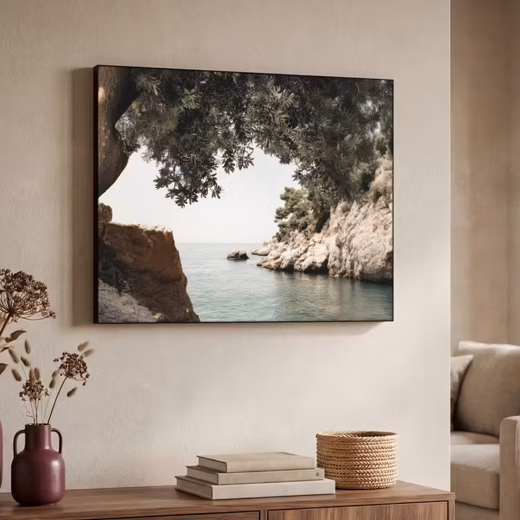 Art Frame - Rotsen - Zee - Boom - Groen — 7