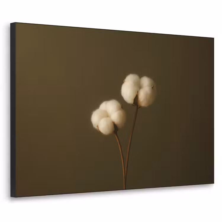 Art Frame - Takken - Katoen - Wit - Bollen — 1