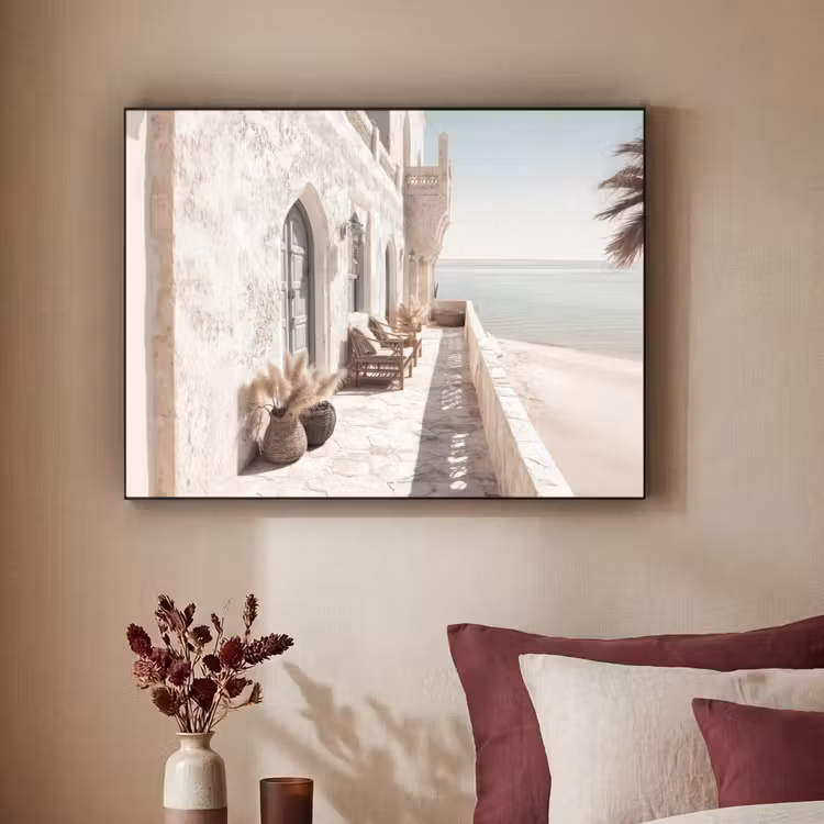 Art Frame - Terras - Stoelen - Strand - Beige — 3