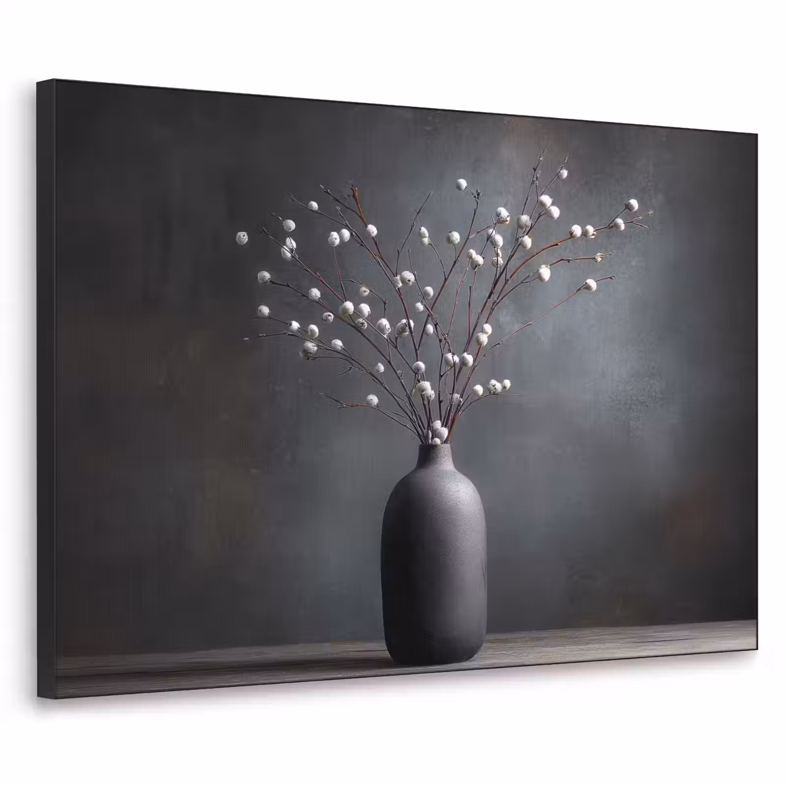 Art Frame - Takken - Vaas - Bolletjes - Wit — 1