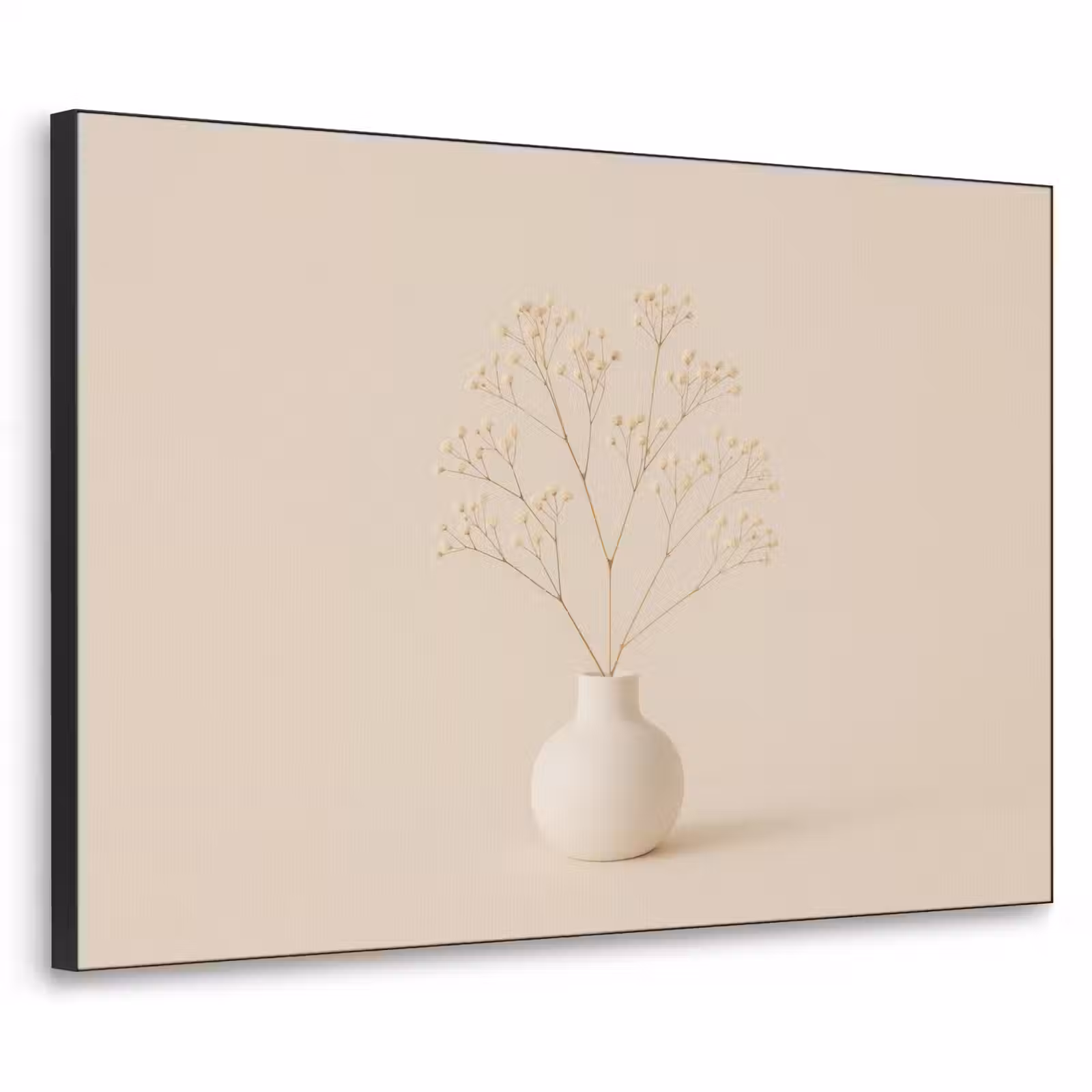 Art Frame - Vaas - Takken - Bloemetjes - Wit — 1