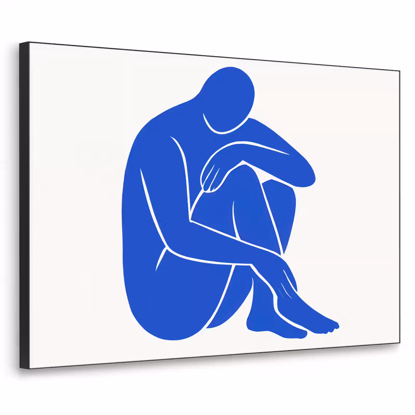 Art Frame - Lichaam - Abstract - Blauw — 1