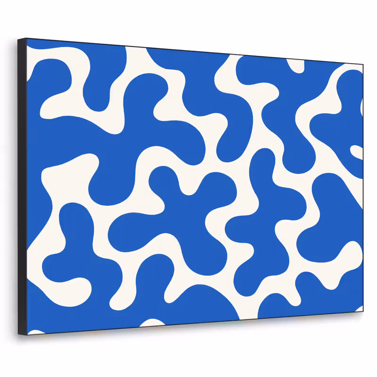 Art Frame - Vormen - Abstract - Blauw - Golven — 1