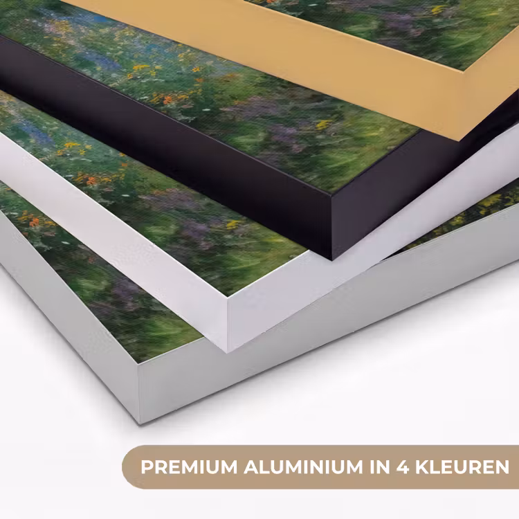 Art Frame - Bloemen - Meer - Bergen - Groen — 2