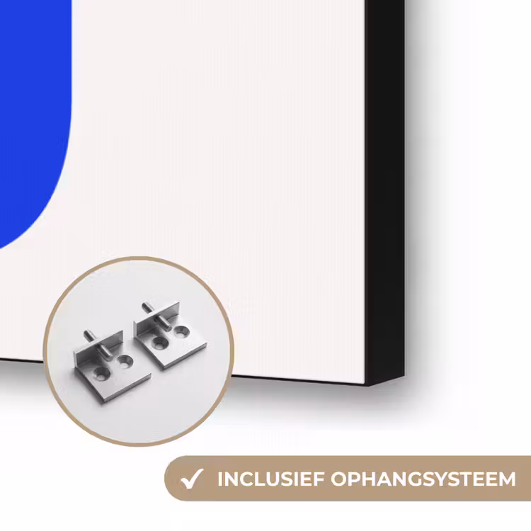 Art Frame - Ciao - Hoofdletters - Blauw - Minimalistisch — 6