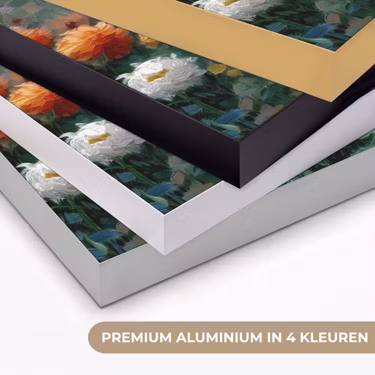 Art Frame - Close-up - Veld - Bloemen - Kleurrijk — 2