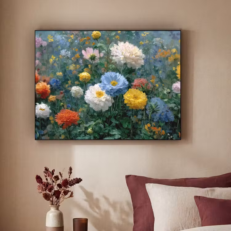 Art Frame - Close-up - Veld - Bloemen - Kleurrijk — 3