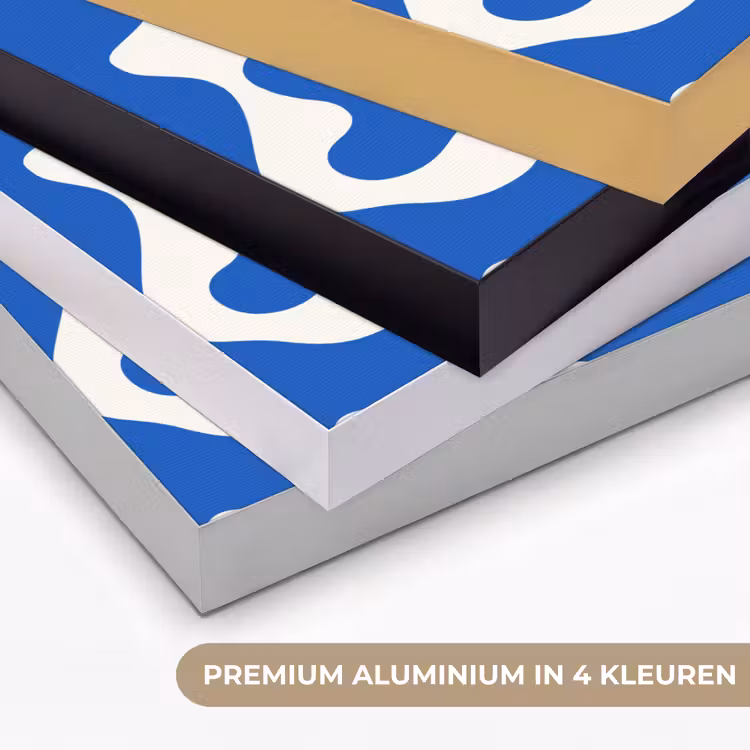 Art Frame - Vormen - Abstract - Blauw - Golven — 2