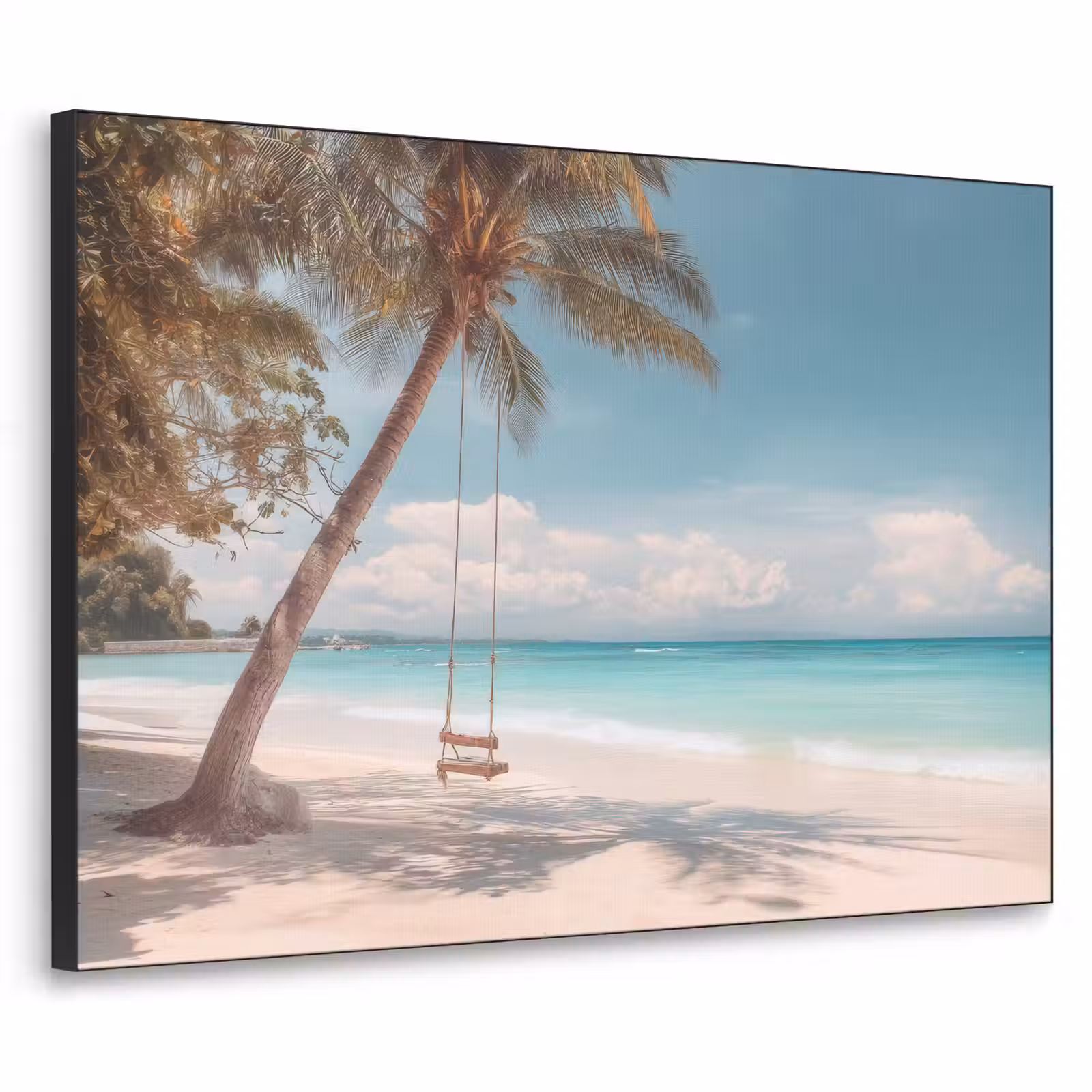 Art Frame - Palmboom - Schommel - Strand - Lucht — 1