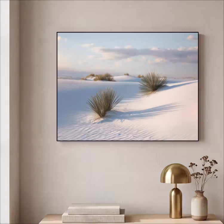 Art Frame - Duinen - Gras - Wolken - Beige — 5