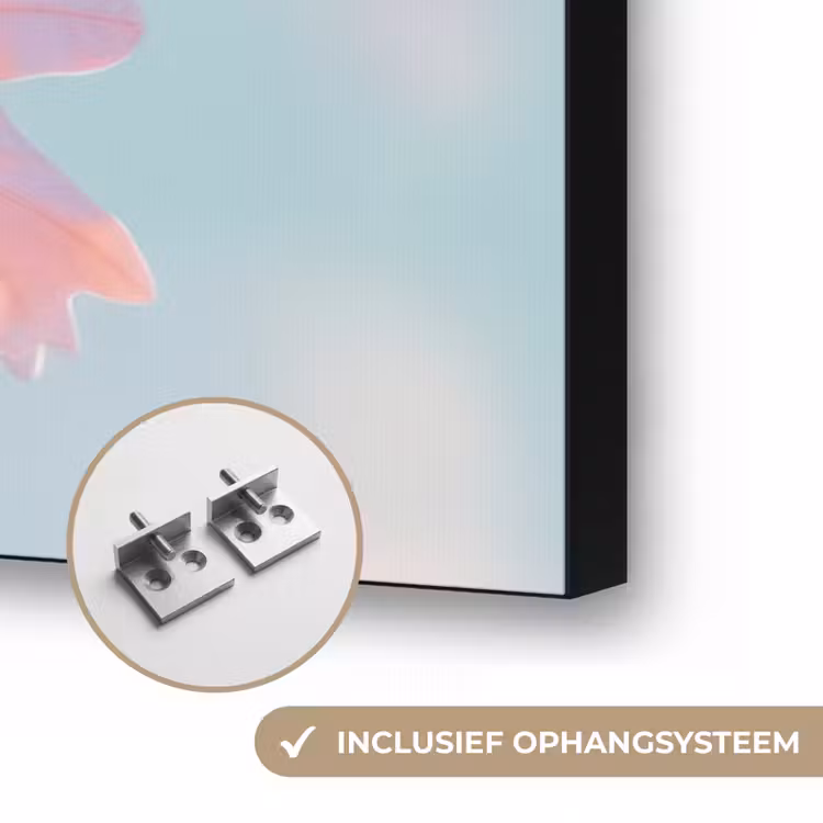 Art Frame - Eikenbladeren - Takken - Roze — 6