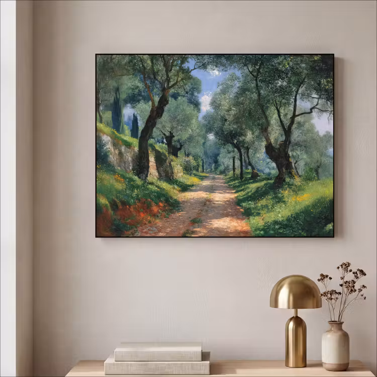 Art Frame - Pad - Bomen - Schaduw - — 5