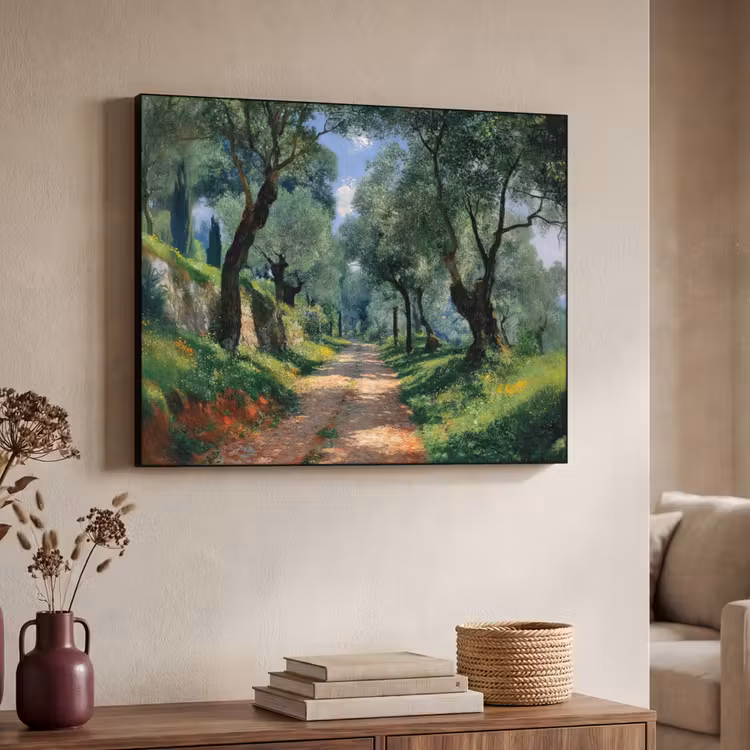 Art Frame - Pad - Bomen - Schaduw - — 7
