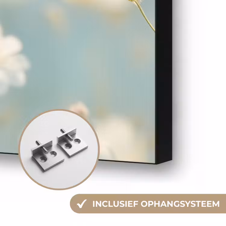 Art Frame - Stängel – Blumen – Luft – Weiß — 6
