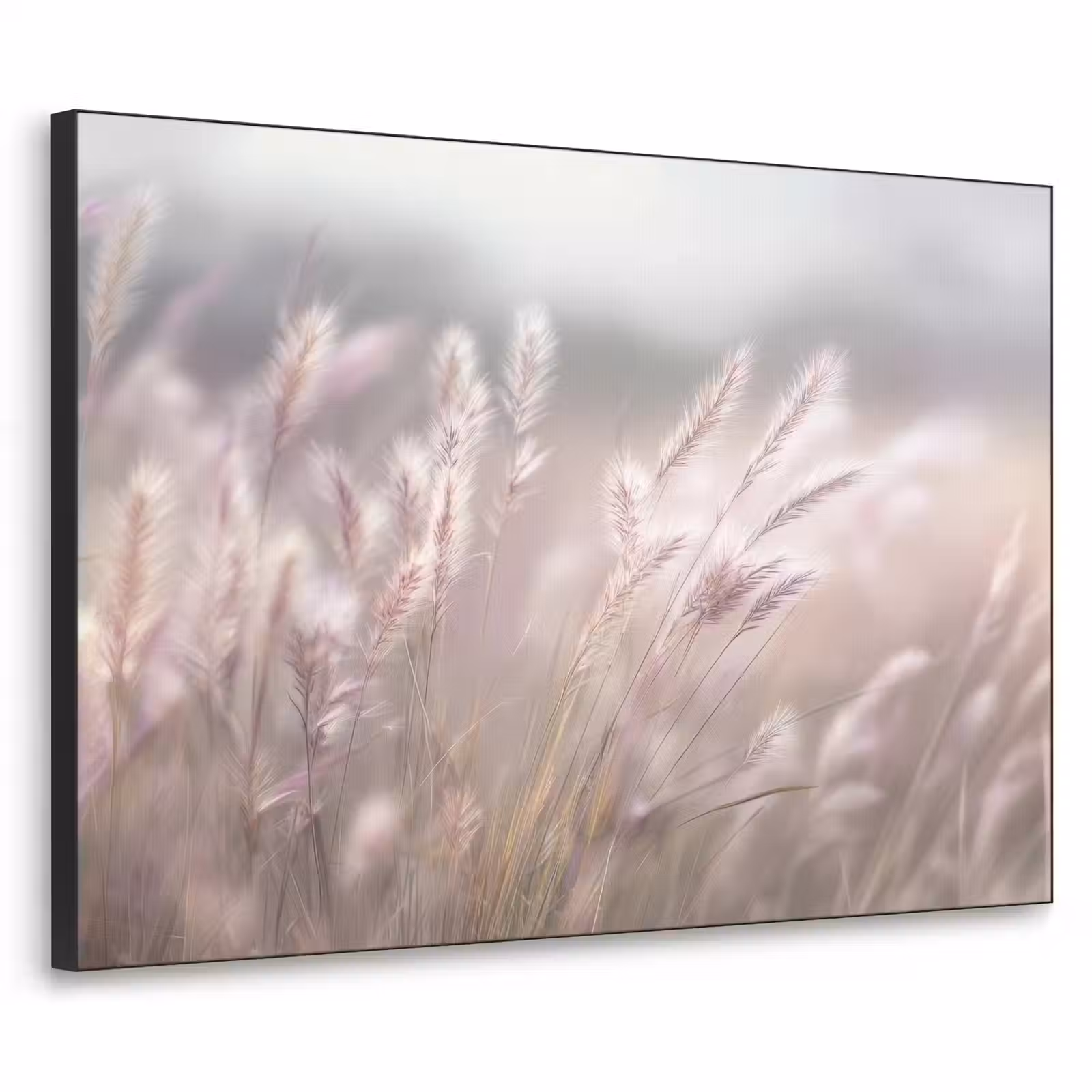 Art Frame - Graspluimen - Wind - Beige - Mistig — 1