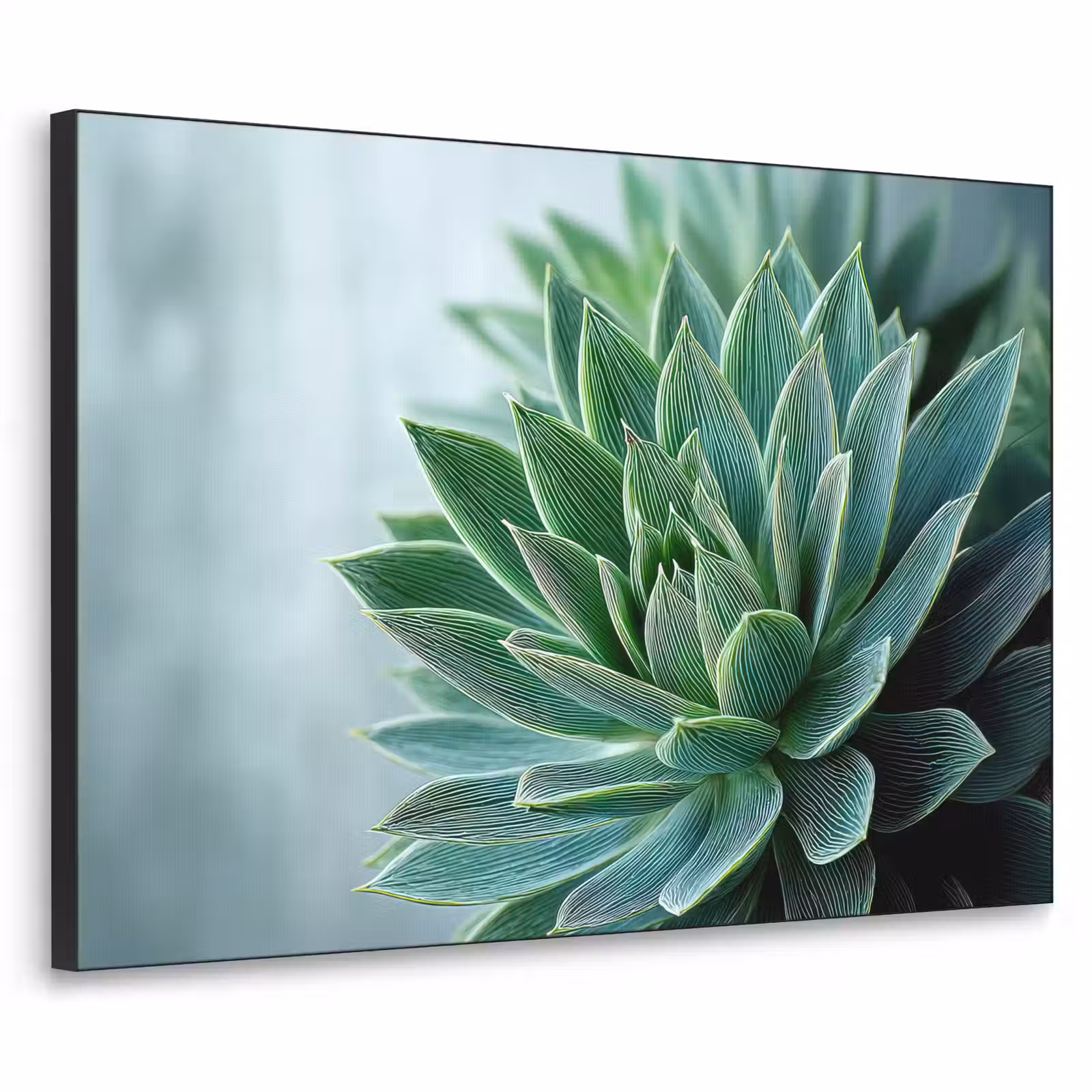 Art Frame - Vetplant - Bladeren - Groen - Wazig — 1