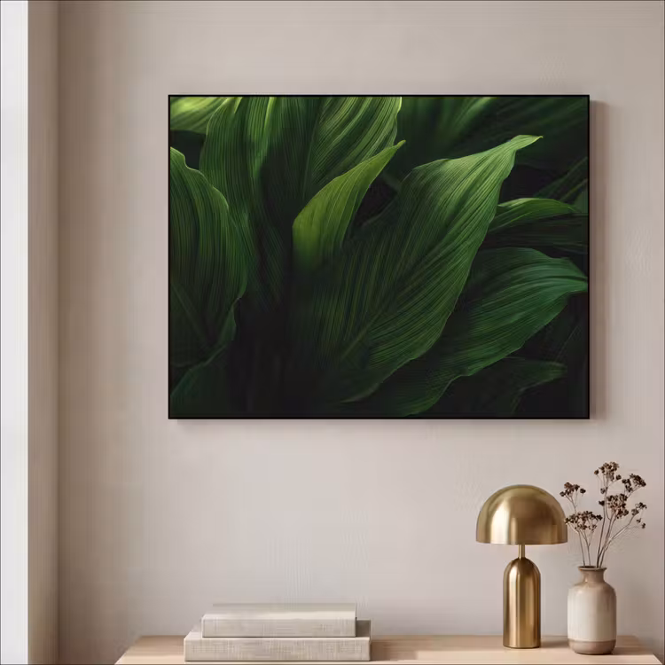 Art Frame - Bladeren - Schaduw - Groen - Textuur — 5