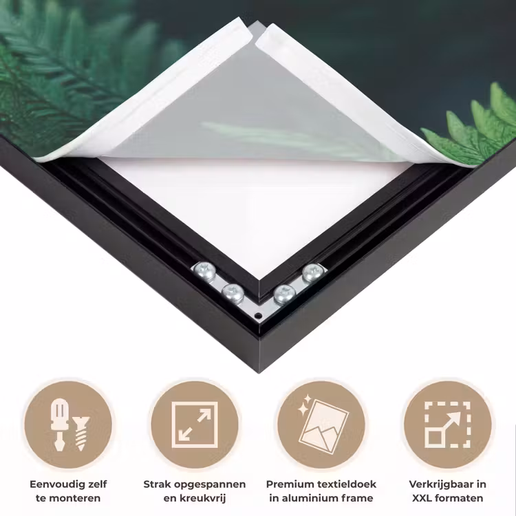 Art Frame - Varenblad - Groen - Structuur - Wazig — 8