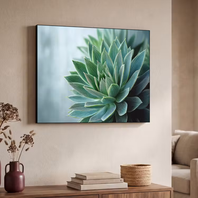 Art Frame - Vetplant - Bladeren - Groen - Wazig — 7