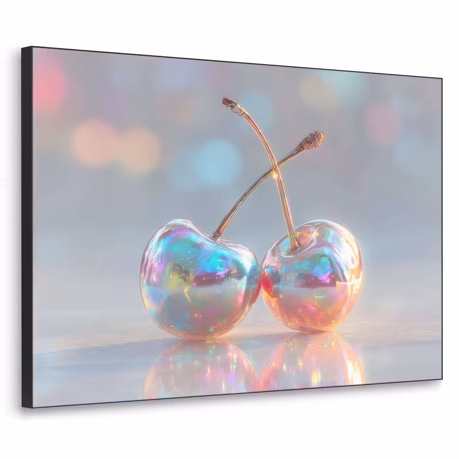 Art Frame - Kersen - Glanzend - Regenboogkleur — 1