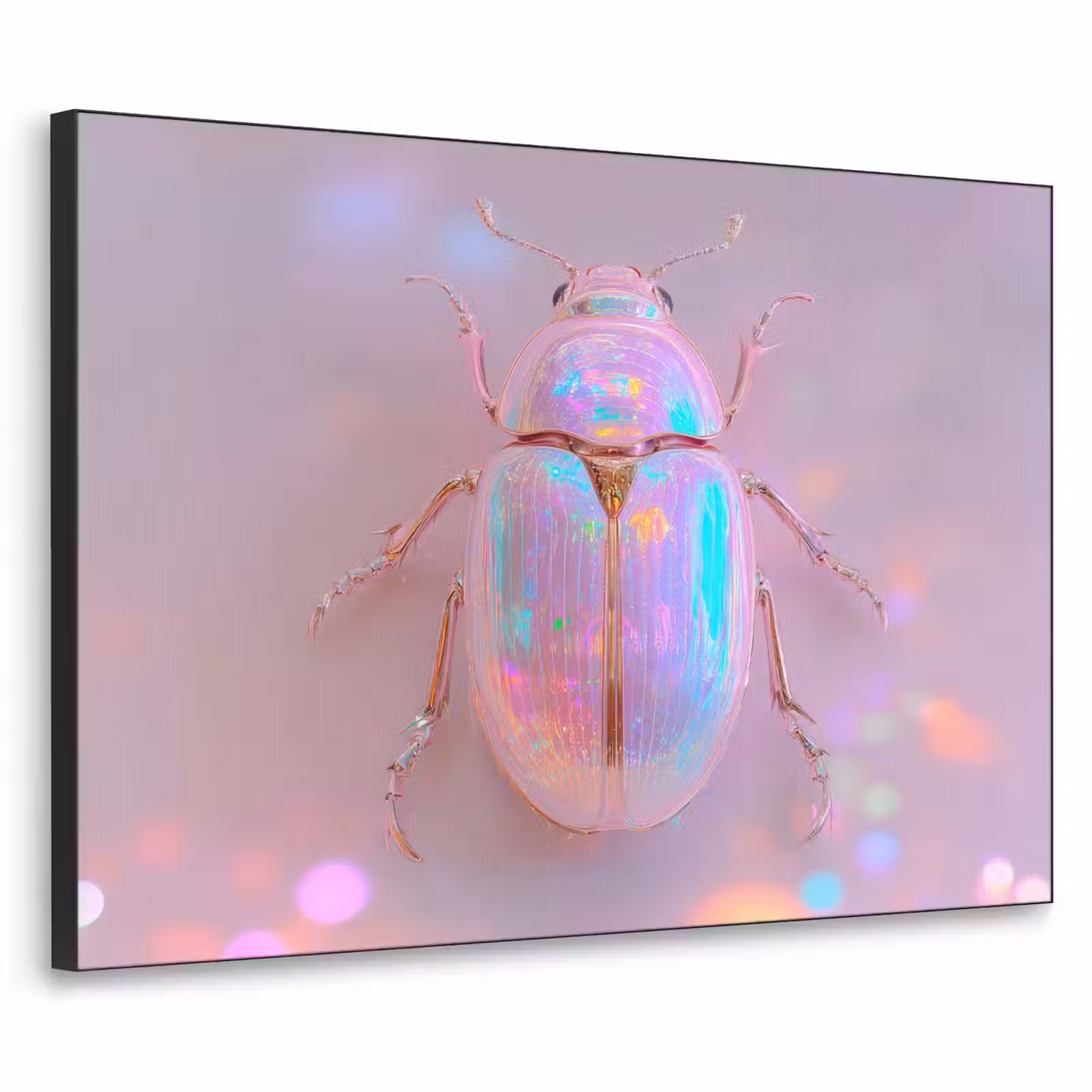 Art Frame - Kever - Metallic - Lichteffect - Roze — 1