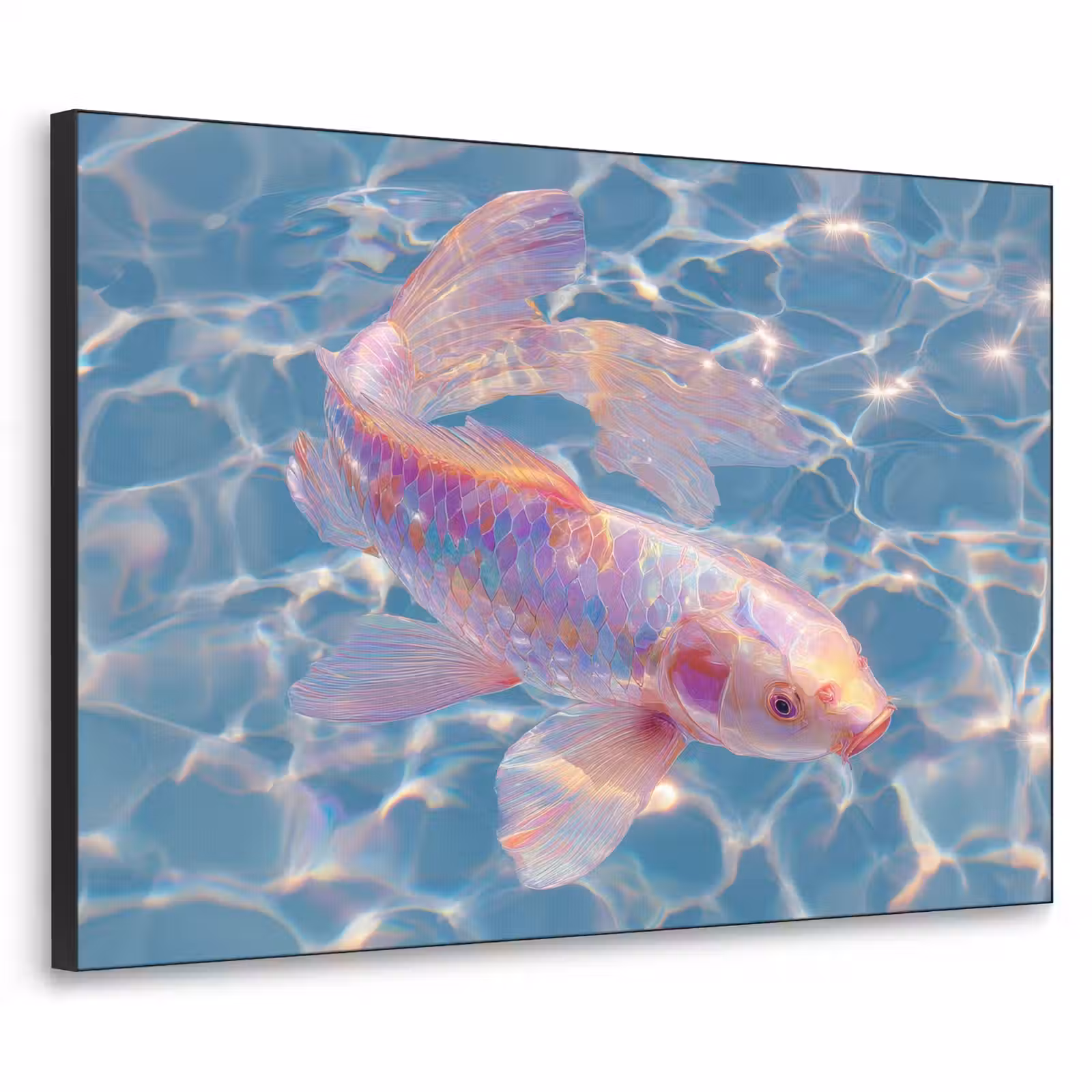 Art Frame - Vis - Water - Blauw - Licht — 1