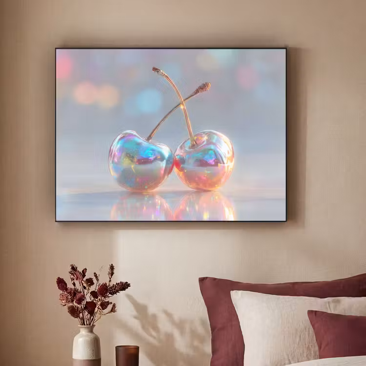 Art Frame - Kersen - Glanzend - Regenboogkleur — 3