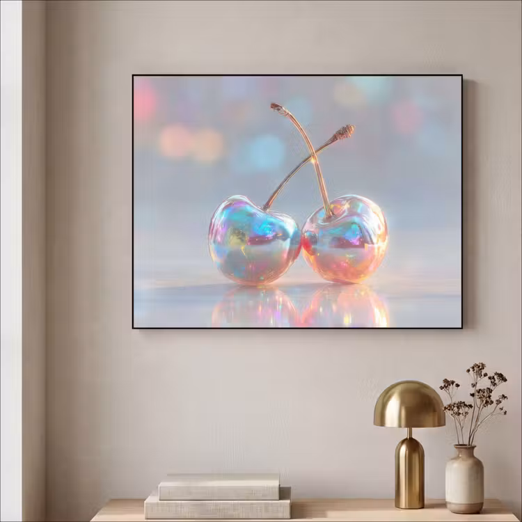 Art Frame - Kersen - Glanzend - Regenboogkleur — 5
