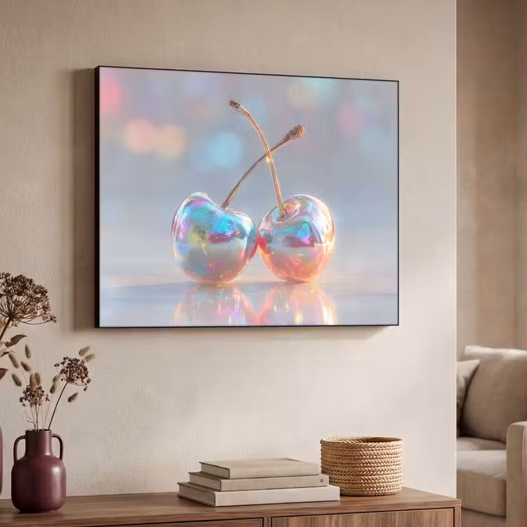 Art Frame - Kersen - Glanzend - Regenboogkleur — 7