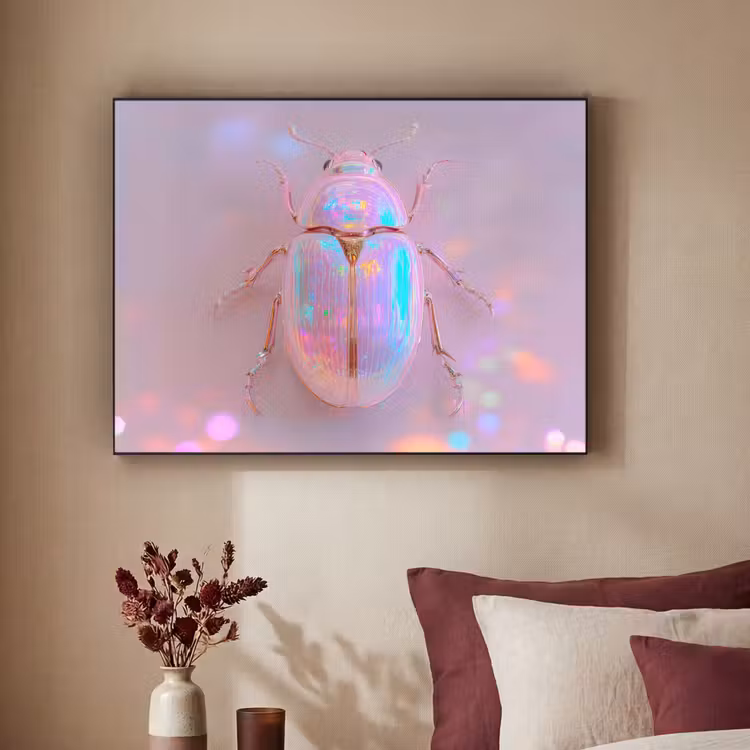 Art Frame - Kever - Metallic - Lichteffect - Roze — 3