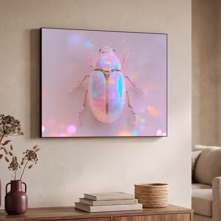 Art Frame - Kever - Metallic - Lichteffect - Roze — 7