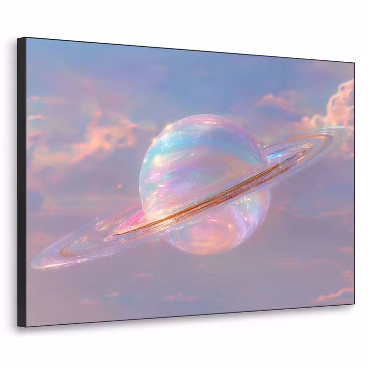 Art Frame - Planeet - Lucht - Wolken - Pasteltinten — 1