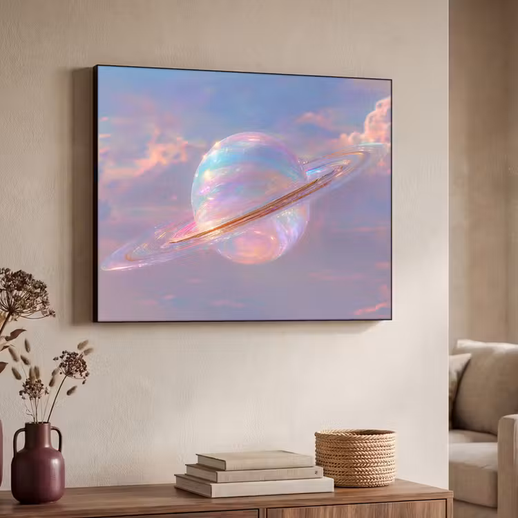 Art Frame - Planeet - Lucht - Wolken - Pasteltinten — 7
