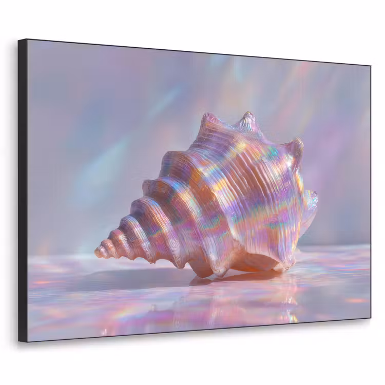 Art Frame - Schelp - Glanzend - Regenboogtinten — 1