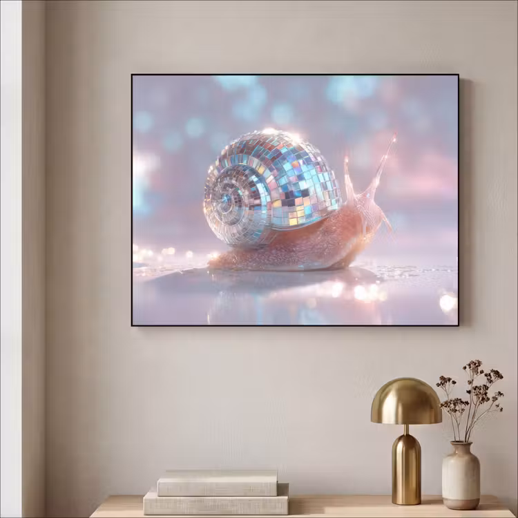 Art Frame - Slak - Disco - Mozaïek - Blauw — 5