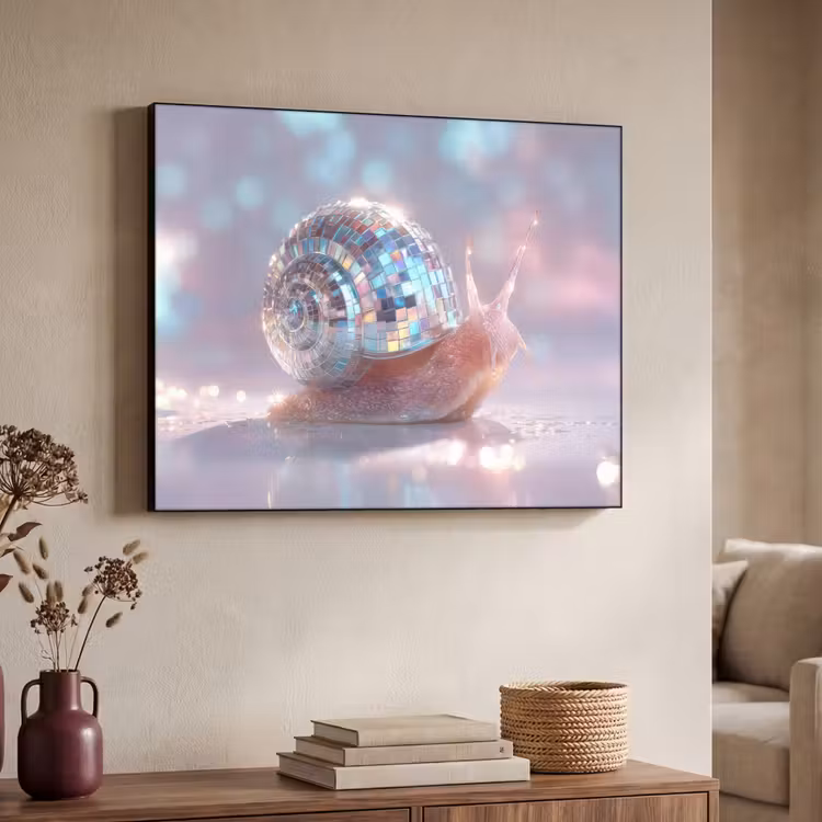 Art Frame - Slak - Disco - Mozaïek - Blauw — 7