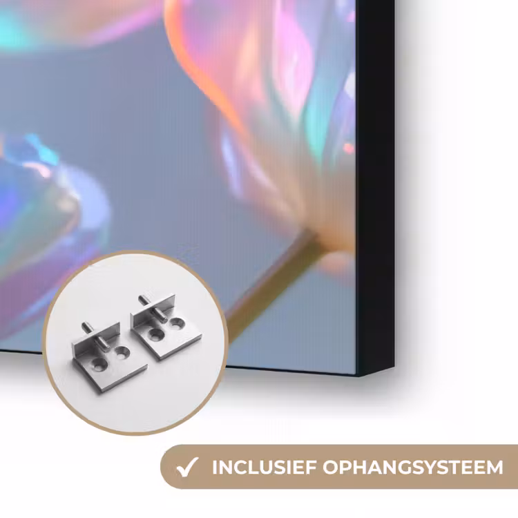 Art Frame - Tulpen - Glazen - Bloemblaadjes - Pasteltinten — 6