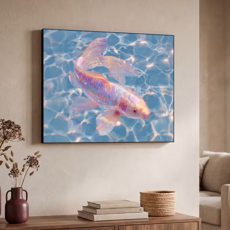 Art Frame - Vis - Water - Blauw - Licht — 7