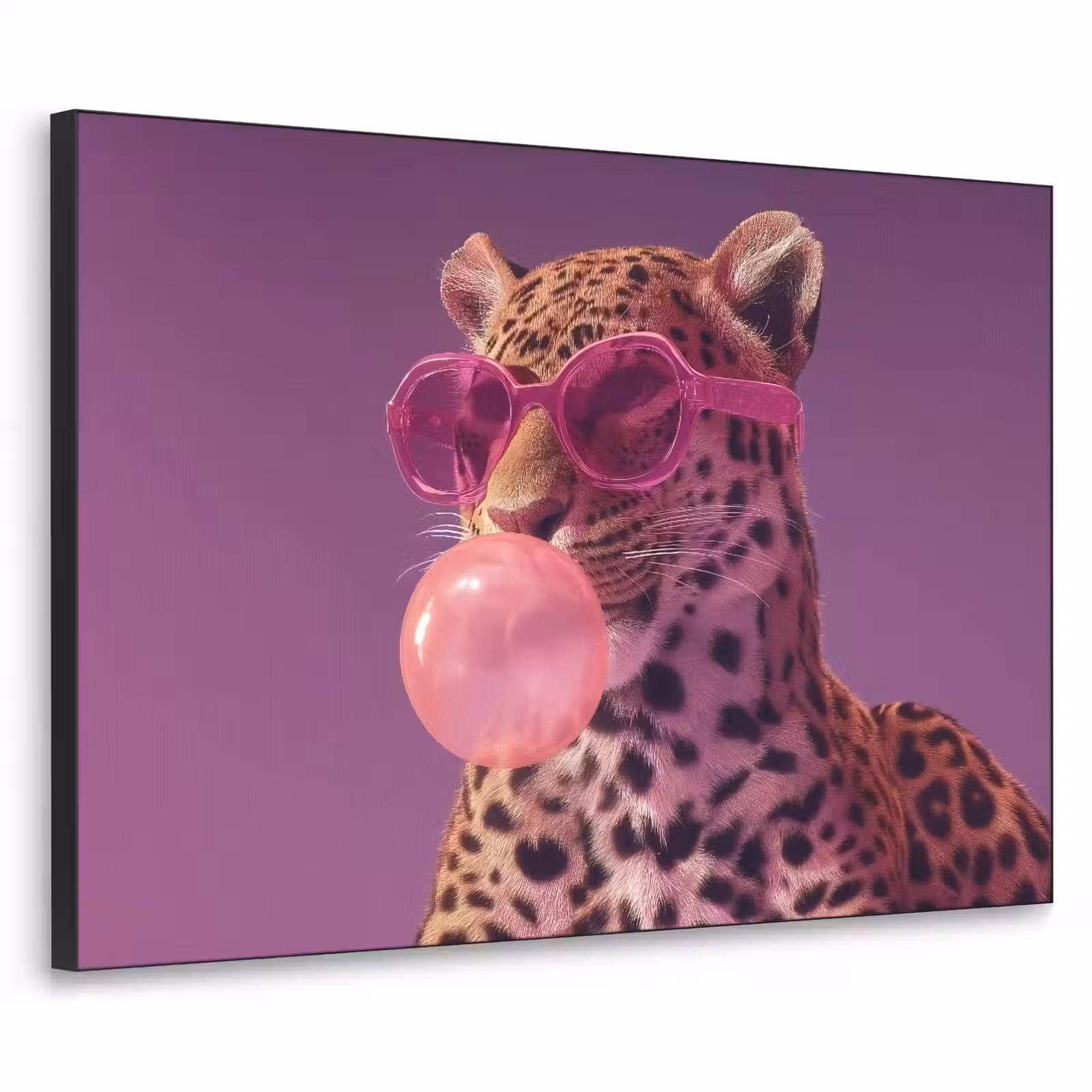 Art Frame - Panter - Zonnebril - Kauwgombel - Roze — 1