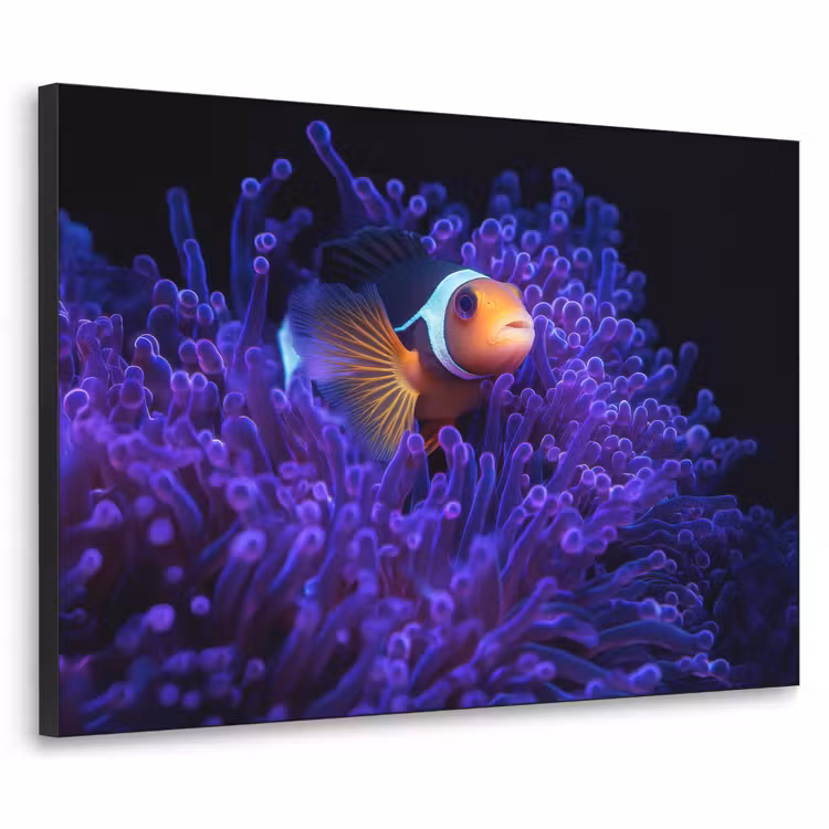 Art Frame - Koraal - Vis - Oranje - Zee — 1