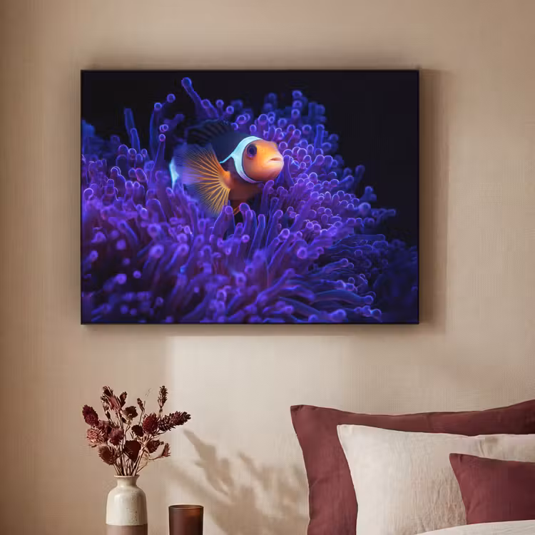 Art Frame - Koraal - Vis - Oranje - Zee — 3