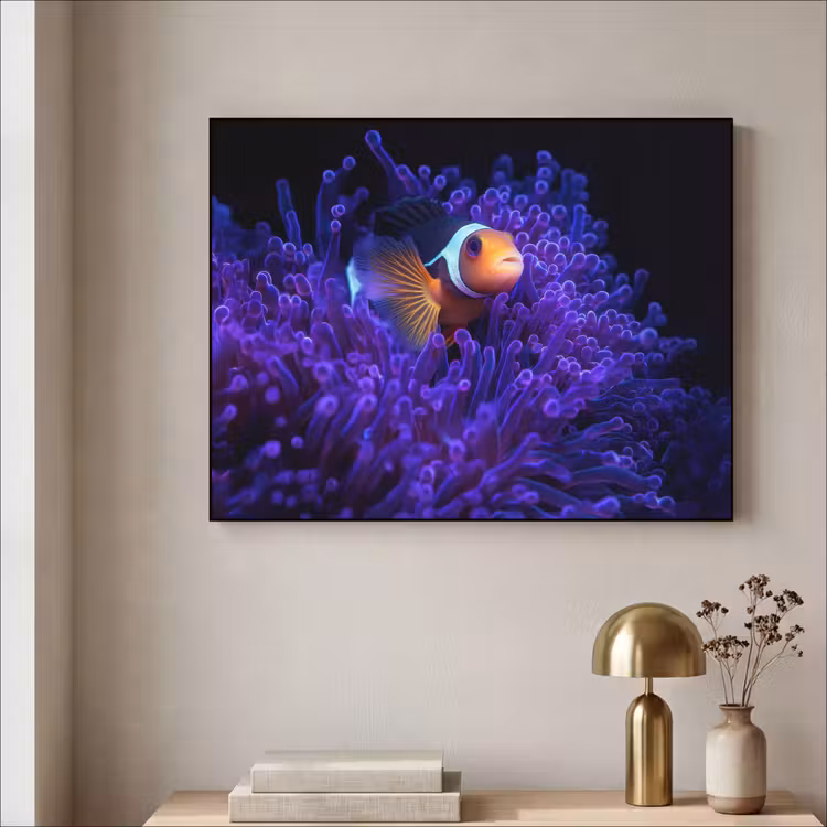 Art Frame - Koraal - Vis - Oranje - Zee — 5